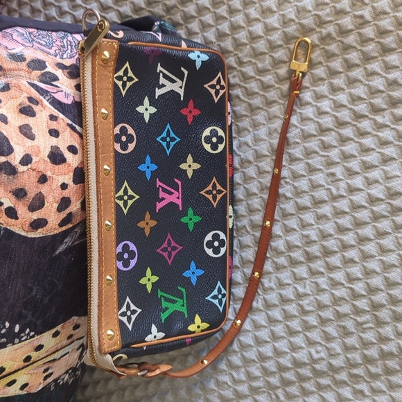 ⚡ FLASH SALE - Louis Vuitton Takashi Murakami Mulit Color Pochette - Picture 3 of 17